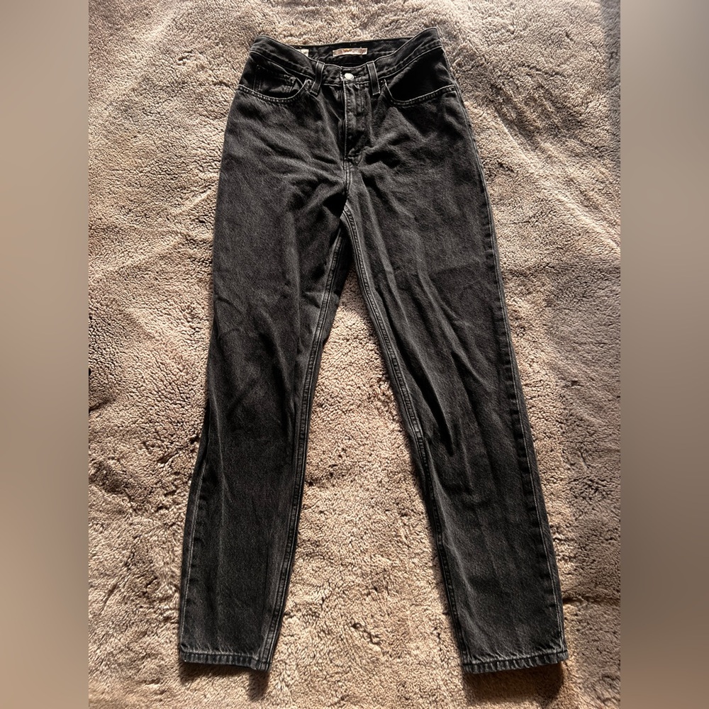 Levi’s 80s Mom Black Denim Jeans
